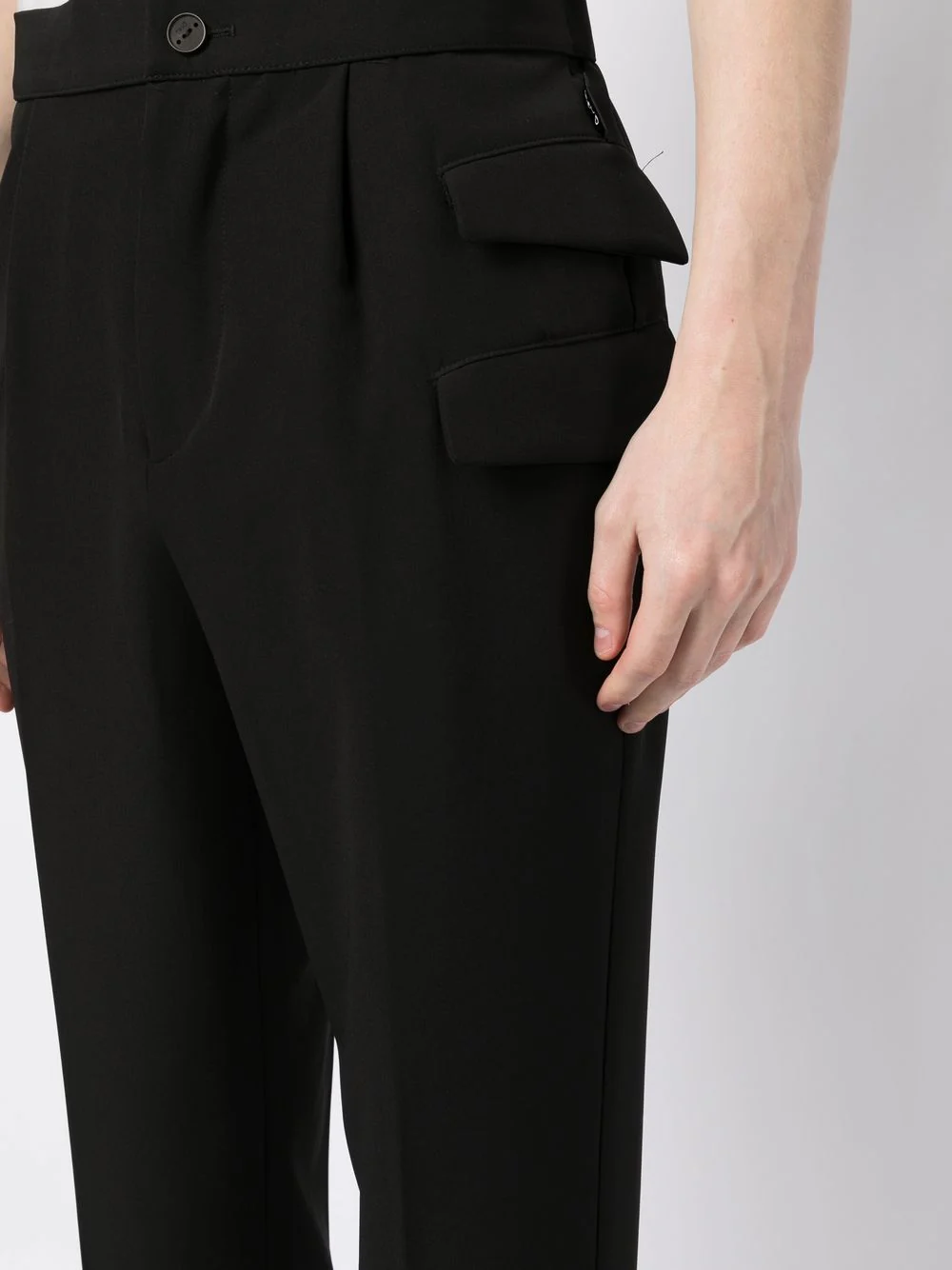 Tapered Flap-Pocket Trousers - Image 2