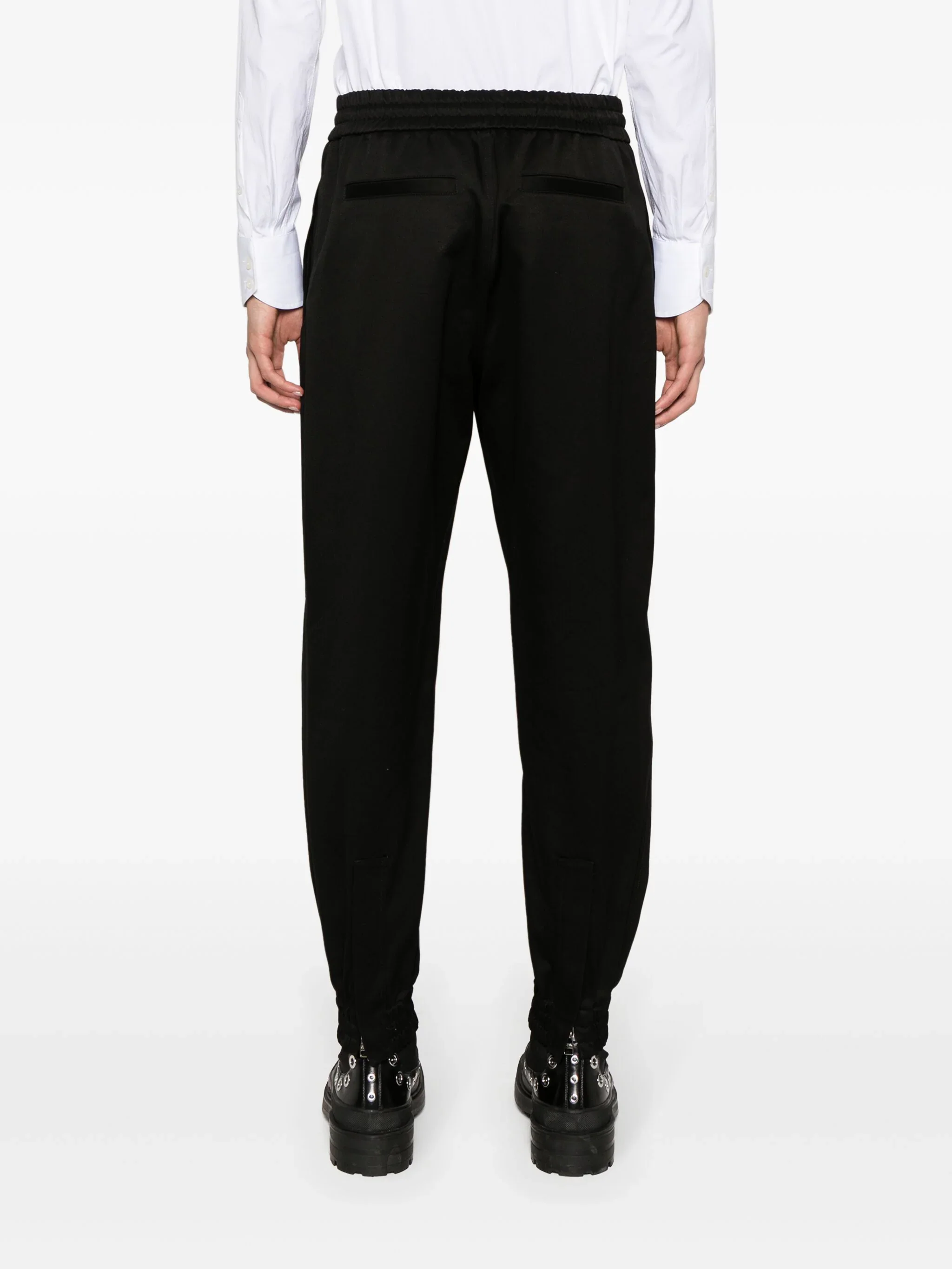 Tapered-Leg Cotton Trousers - Image 4