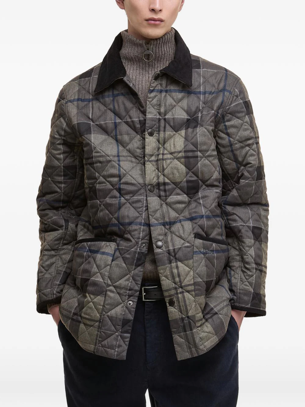 Tartan Quilted Jacket - Image 2
