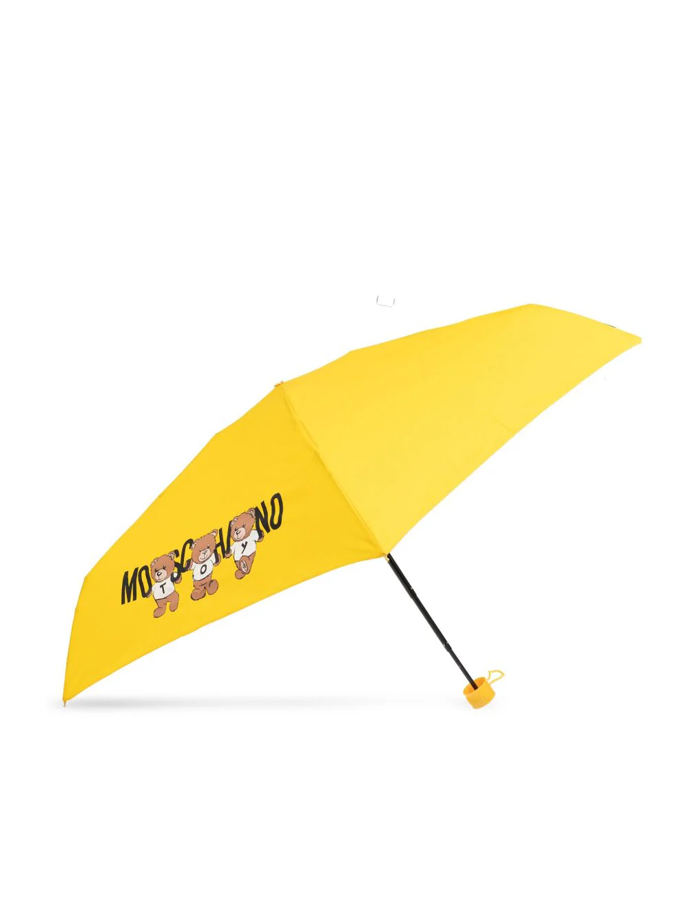 Teddy Bear-Logo Print Compact Umbrella - Image 3