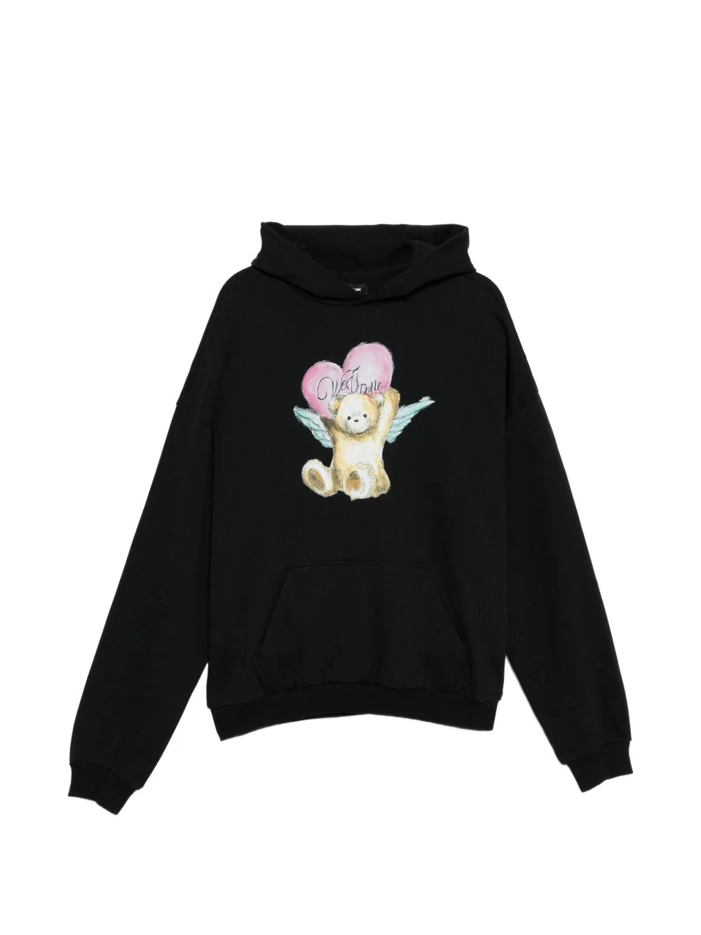 Teddy-Print Hoodie