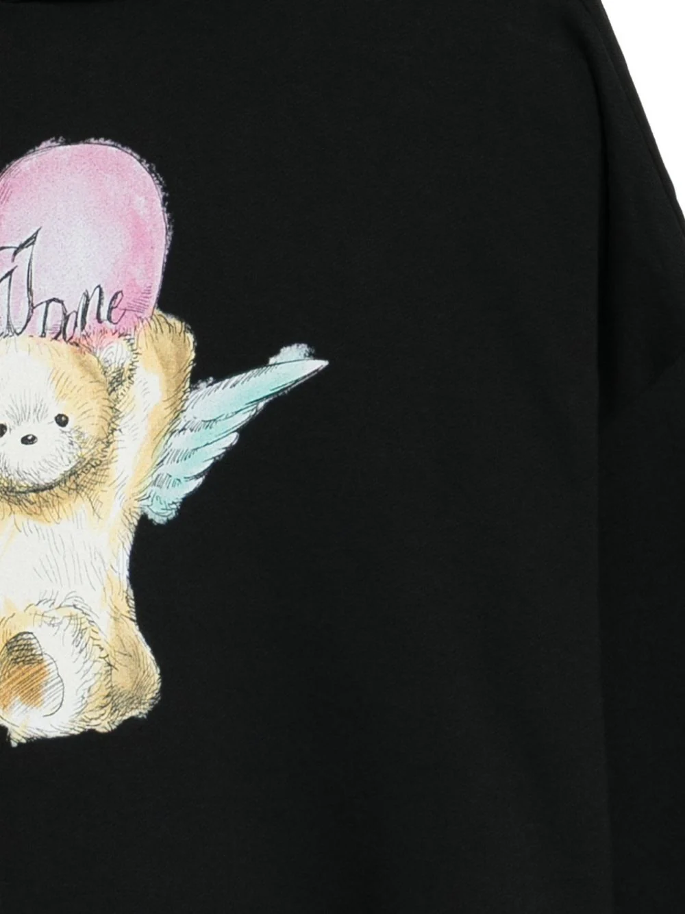 Teddy-Print Hoodie - Image 3