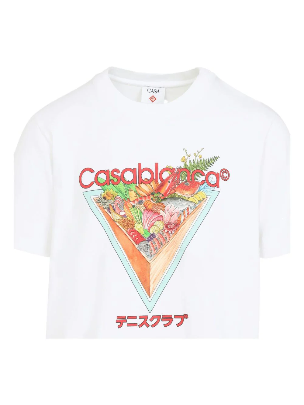 Tennis Club Icon Triangle-Print Graphic T-Shirt - Image 3