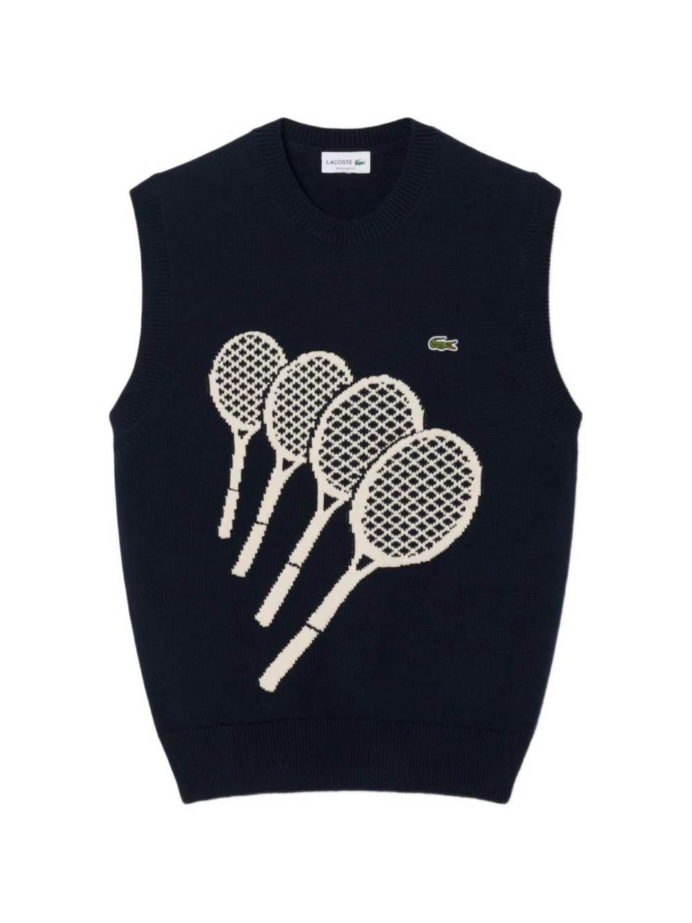 Tennis Rackets Print Vest