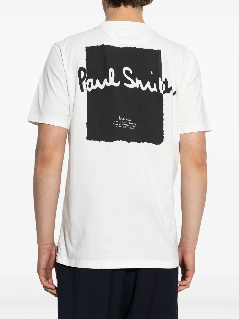 Text-Embroidered Crew-Neck T-Shirt - Image 5