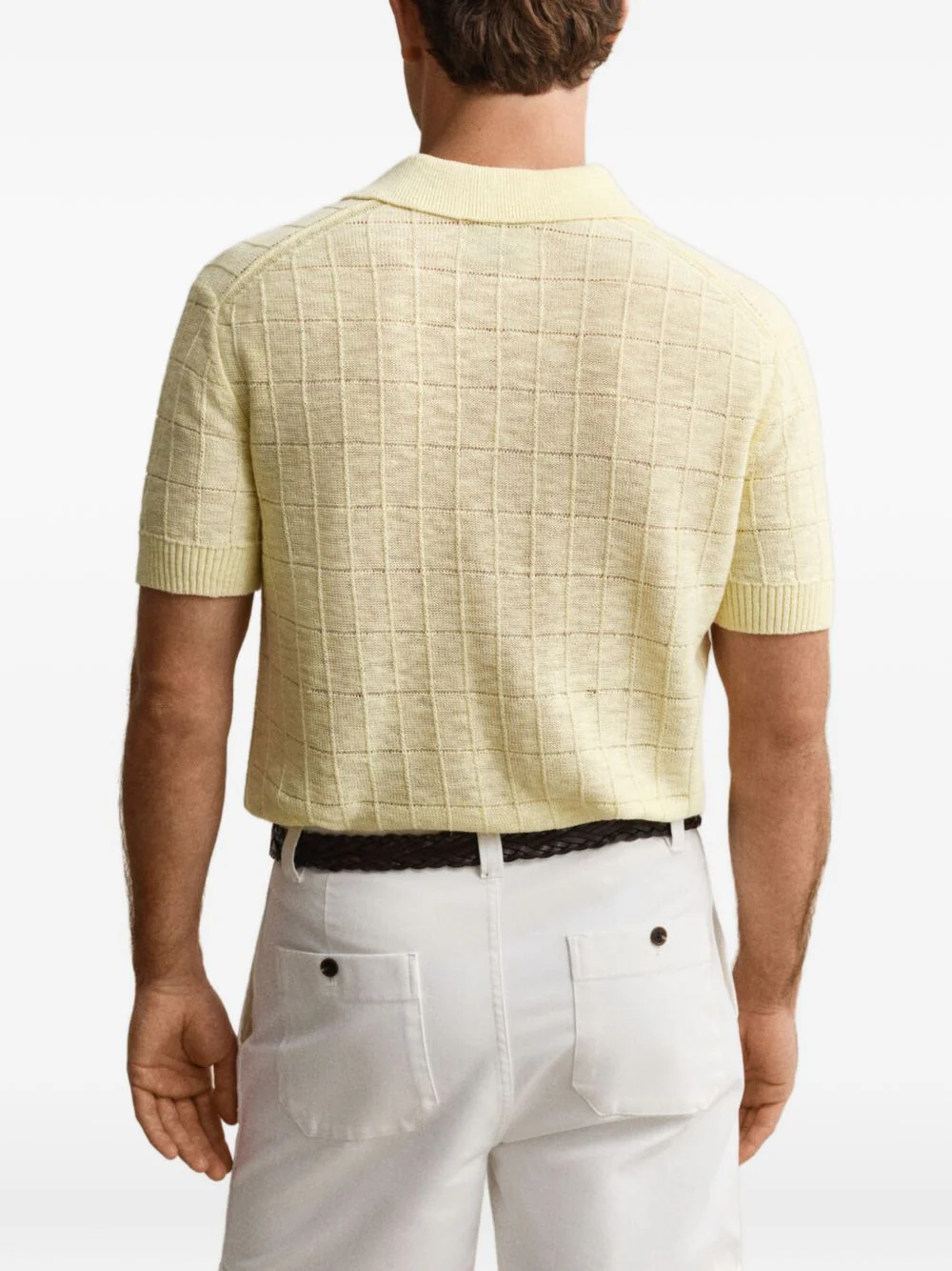 Textured Polo Shirt - Image 2