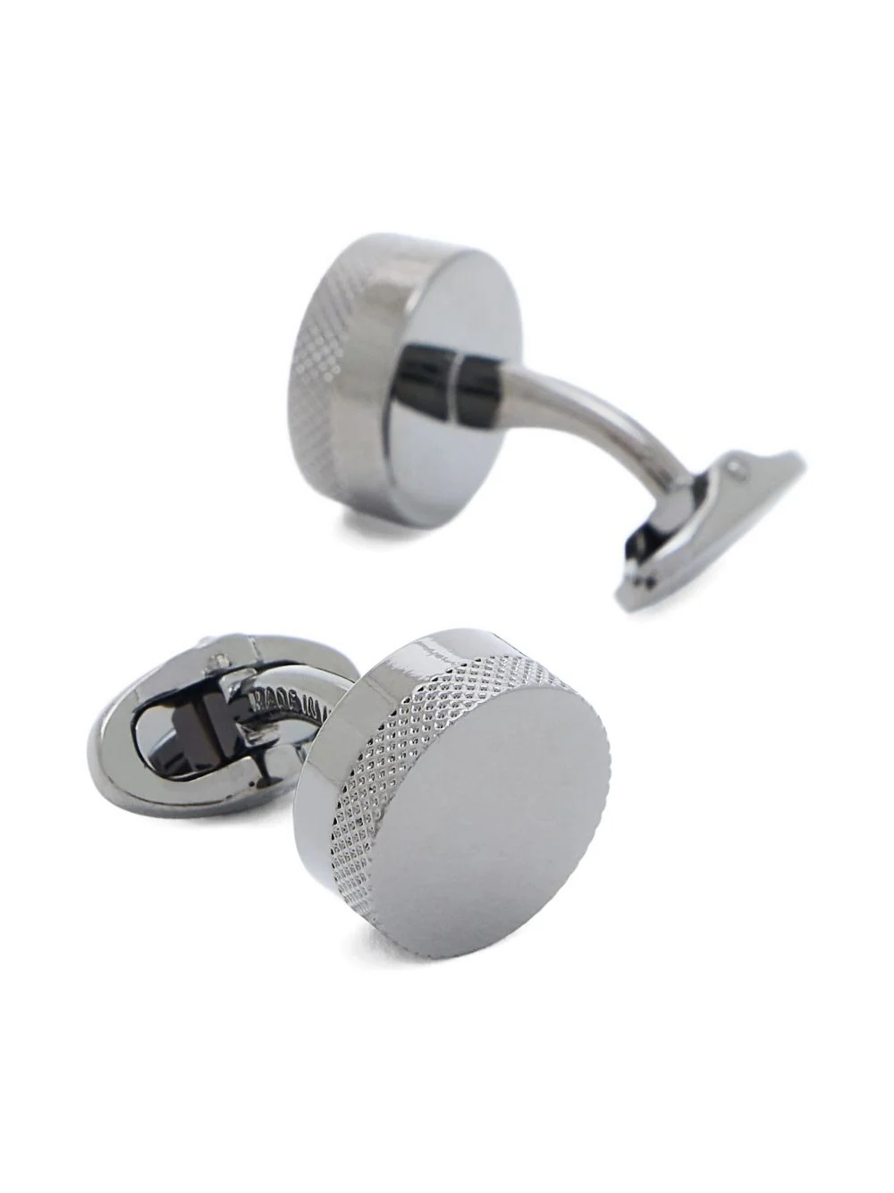 Textured Round Cufflinks - Image 3