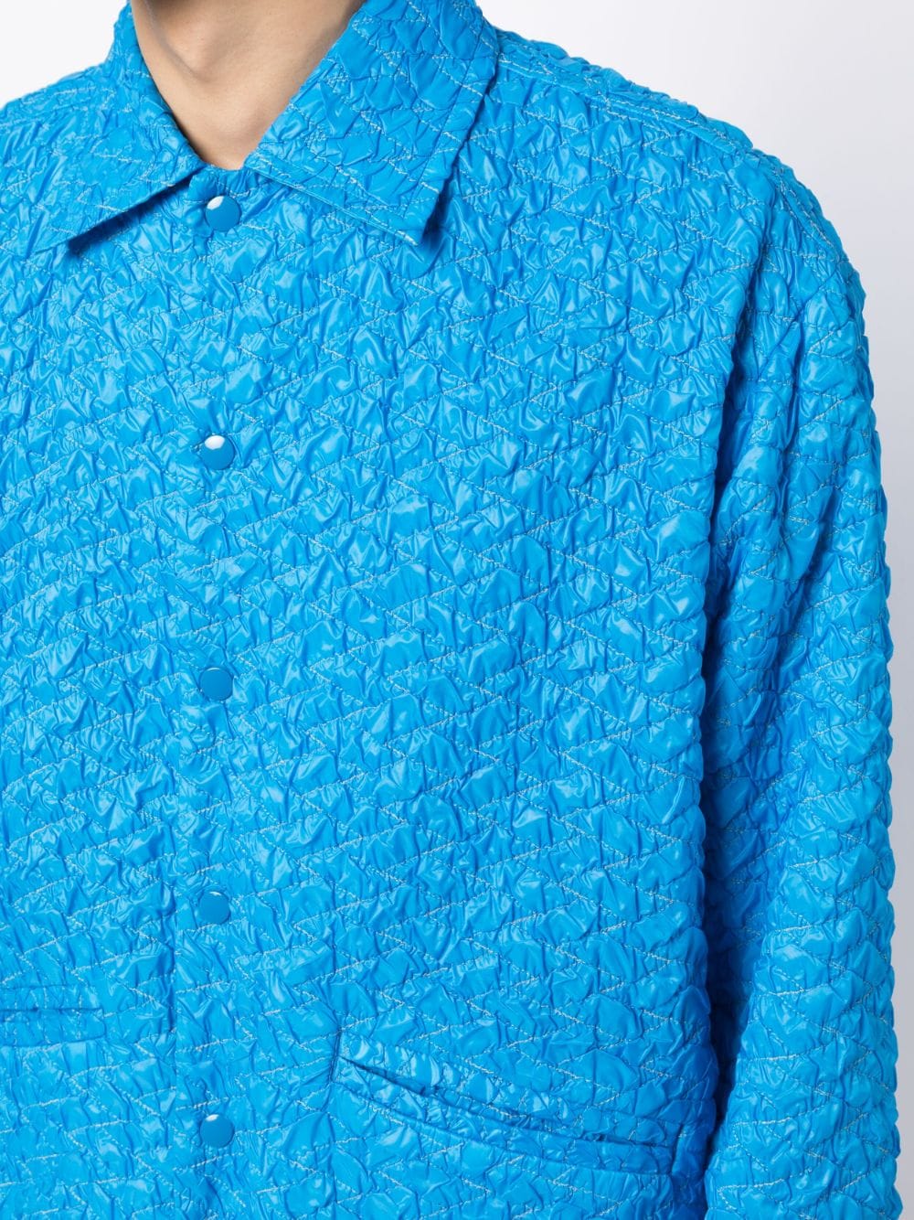 Textured Shirt Jacket - Image 4