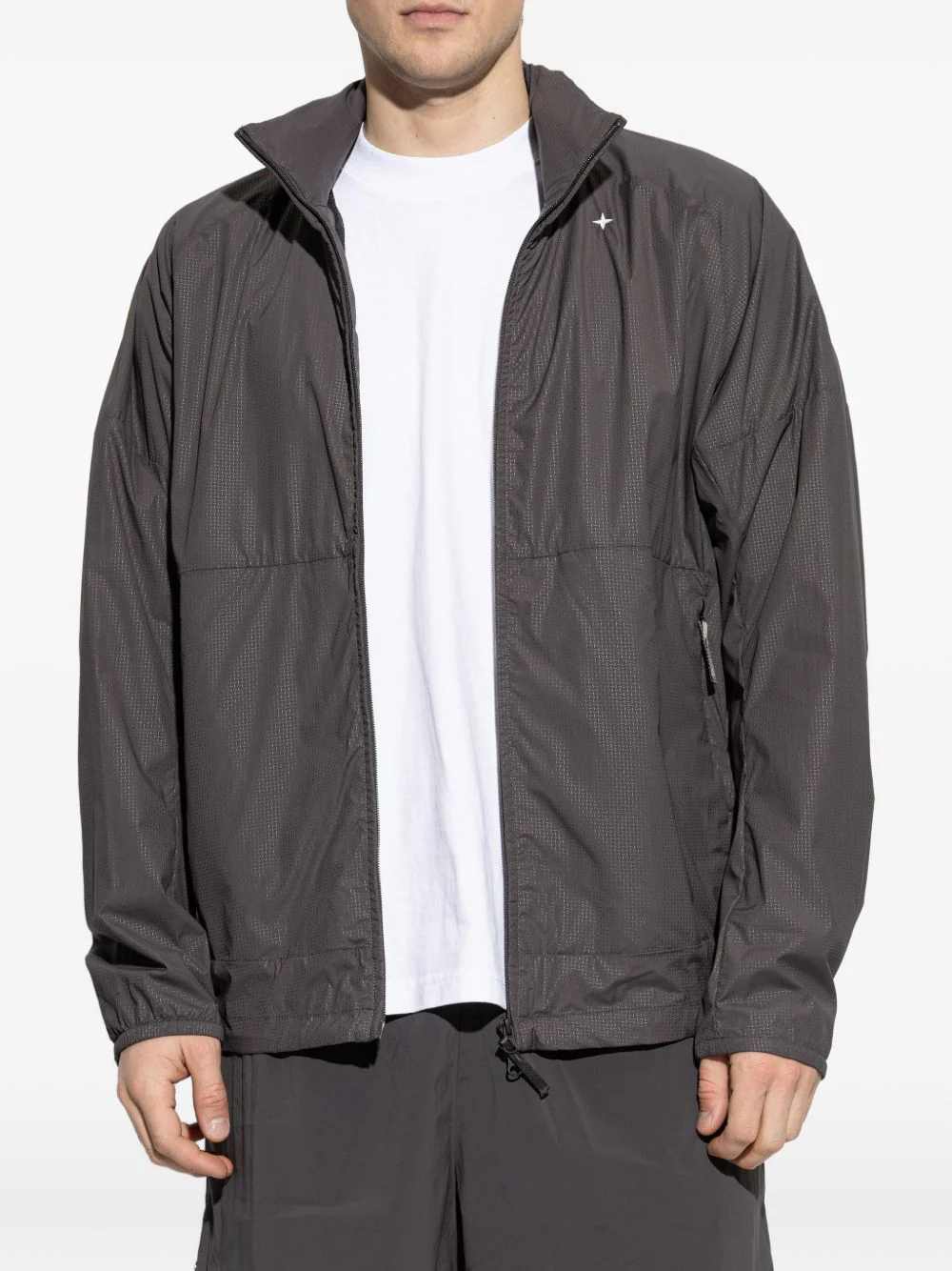 Textured Zip Jacket - Image 3