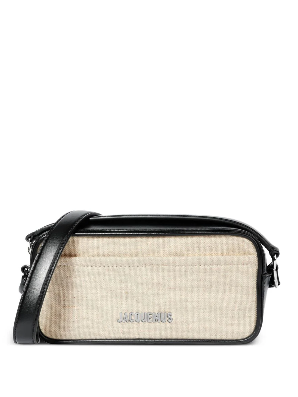 The Banetto Leather-Trimmed Cross Body Bag