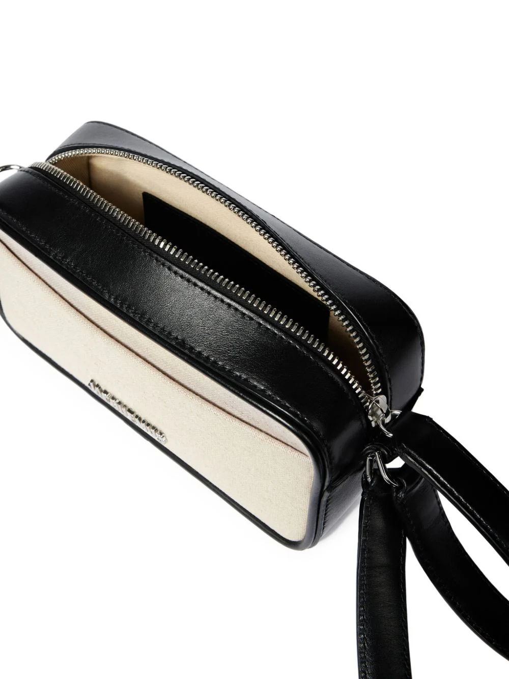 The Banetto Leather-Trimmed Cross Body Bag - Image 3