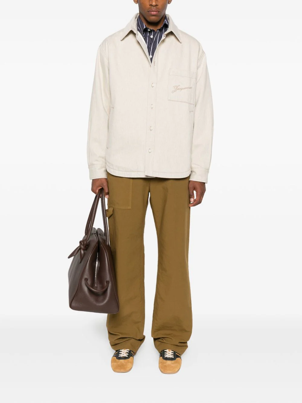 The Boulanger Embroidered Overshirt - Image 4