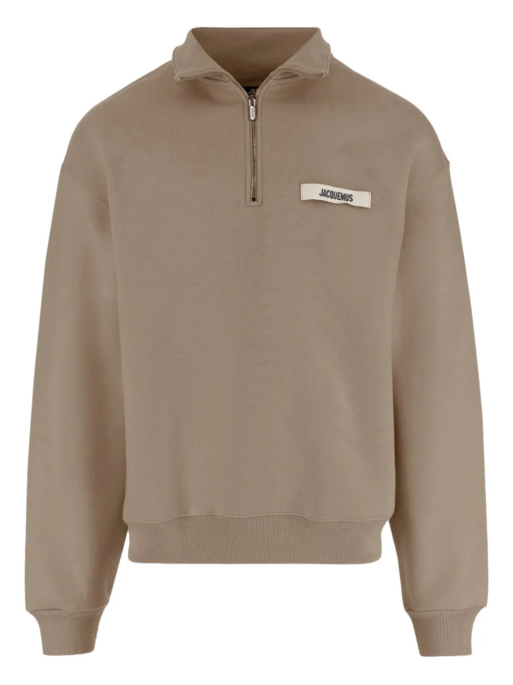 The Gros Grain High Collar Logo Sweatshirt