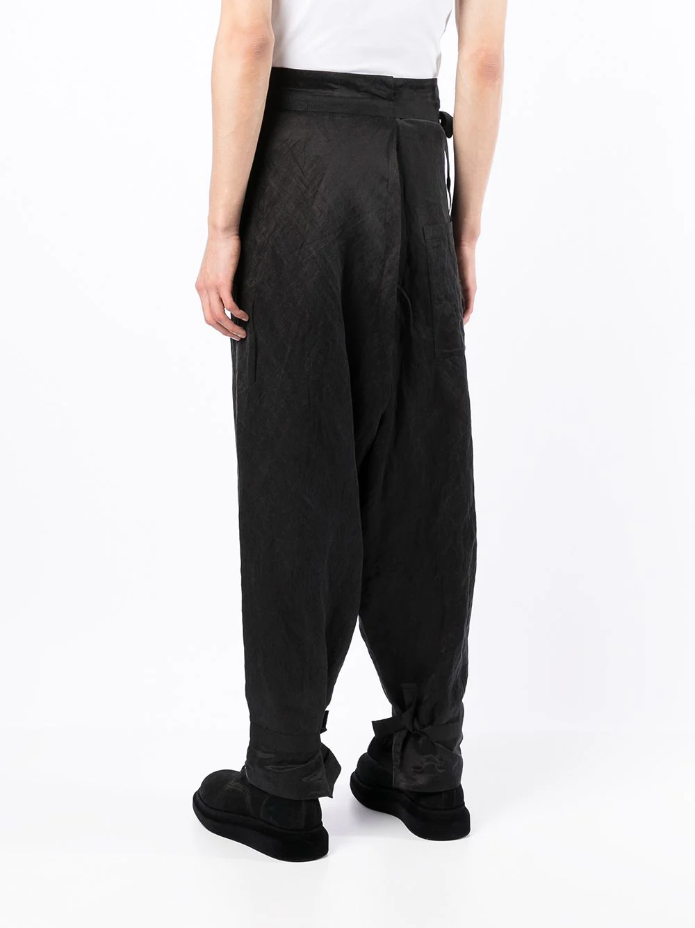 The Morris Wide-Leg Trousers - Image 3