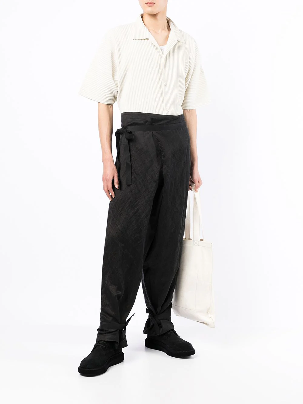 The Morris Wide-Leg Trousers - Image 6