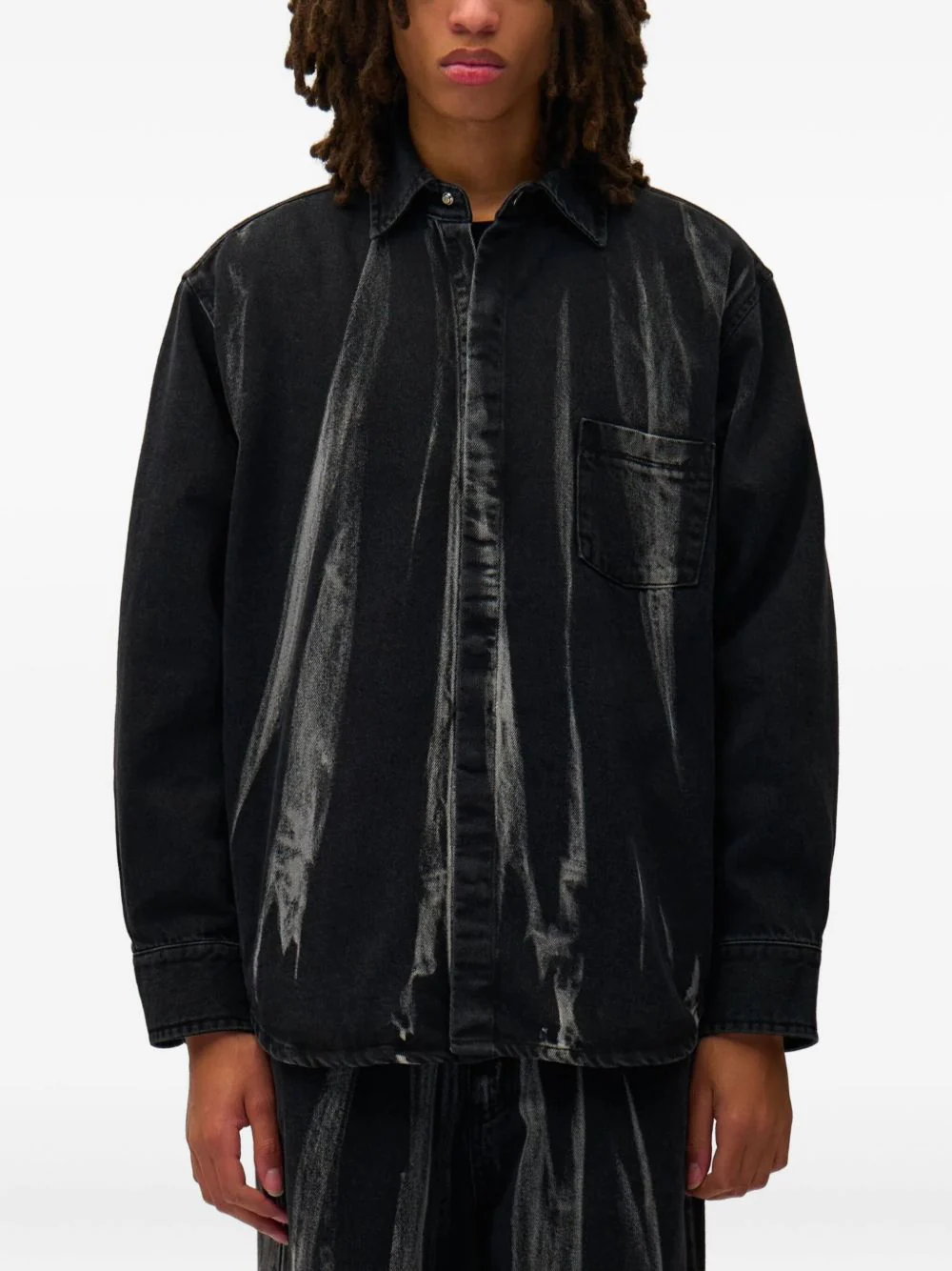 Tie-Dye Cotton Shirt - Image 3