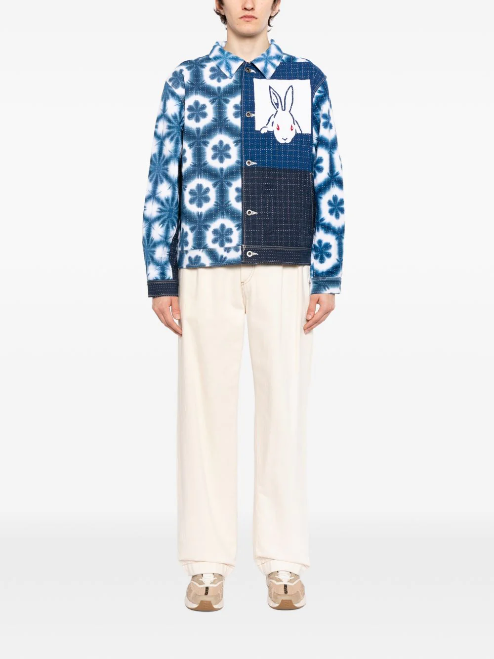 Tie-Dye Shirt Jacket - Image 3