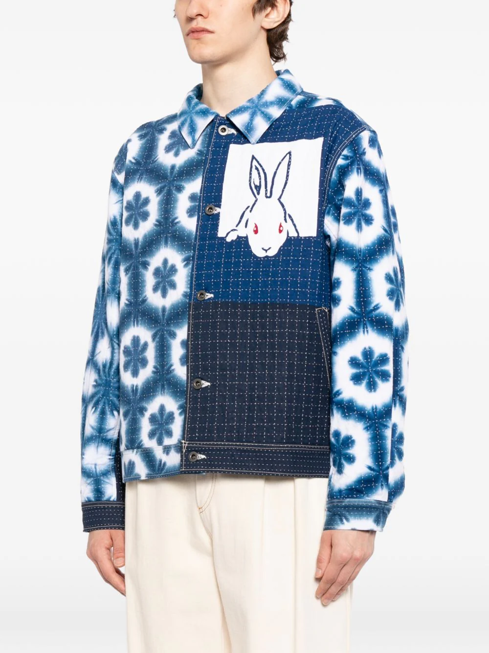 Tie-Dye Shirt Jacket - Image 5