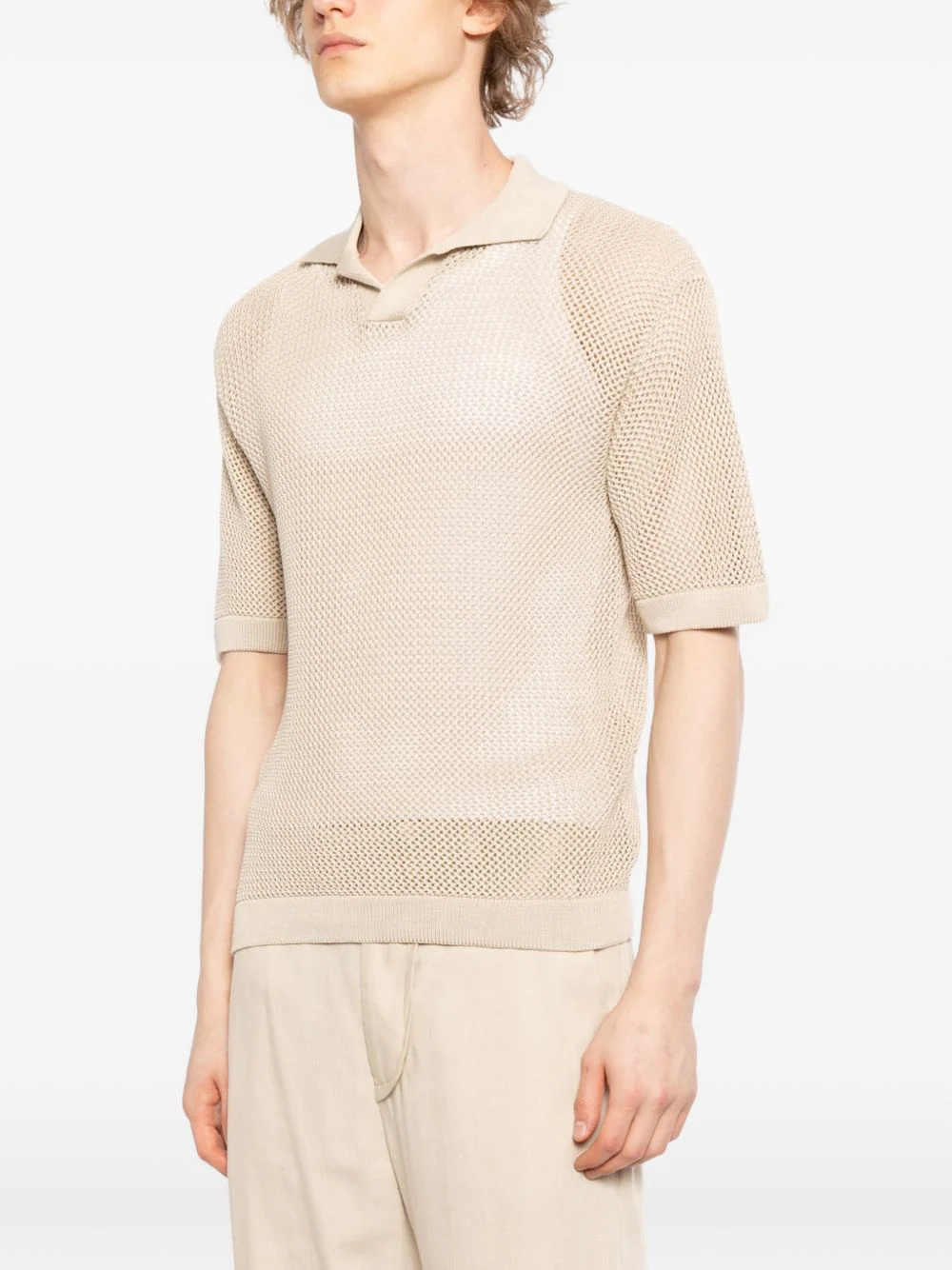 Tilley Knitted Polo Shirt - Image 5