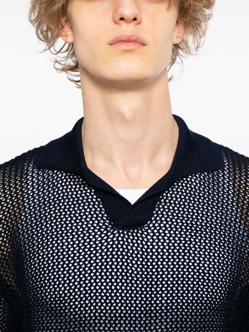 Tilley Knitted Short-Sleeve Polo Shirt - Image 2