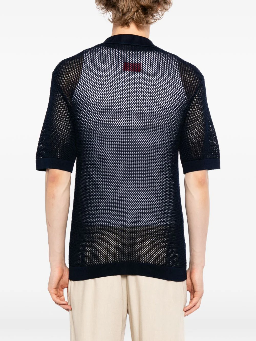 Tilley Knitted Short-Sleeve Polo Shirt - Image 5