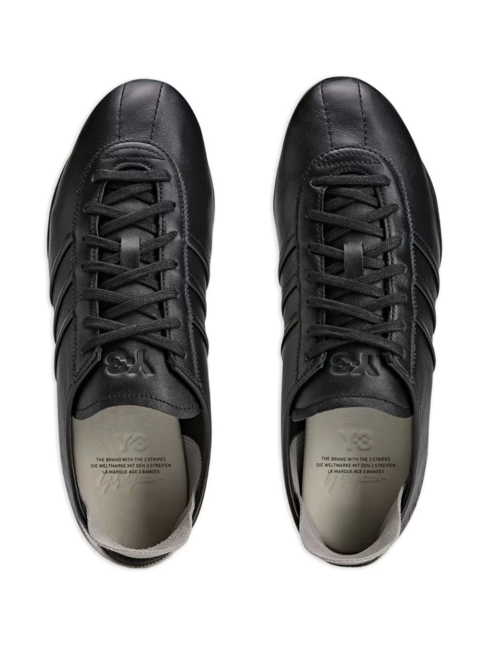 Tokyo Laced Leather Sneakers - Image 4