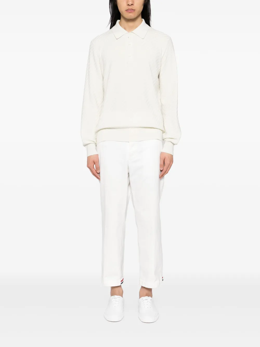 Trama-Weave Polo Shirt - Image 2