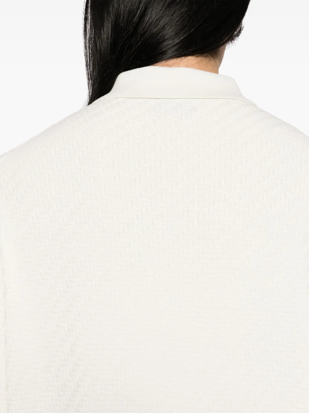 Trama-Weave Polo Shirt - Image 3