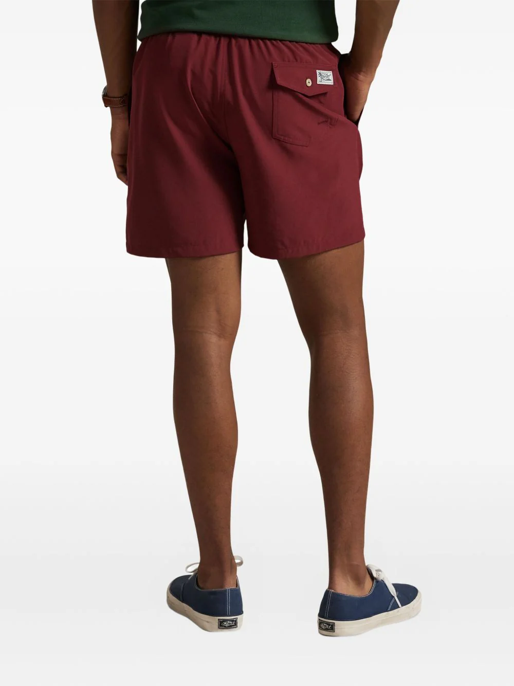 Traveller Elasticated-Drawstring Swim Shorts - Image 3