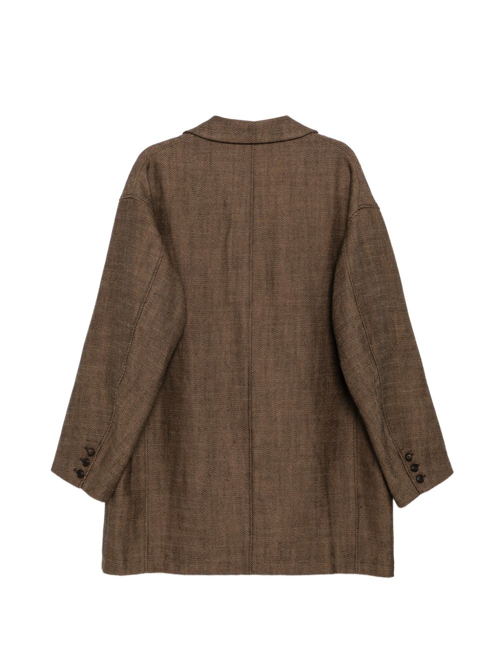 Tweed Trench Coat - Image 2