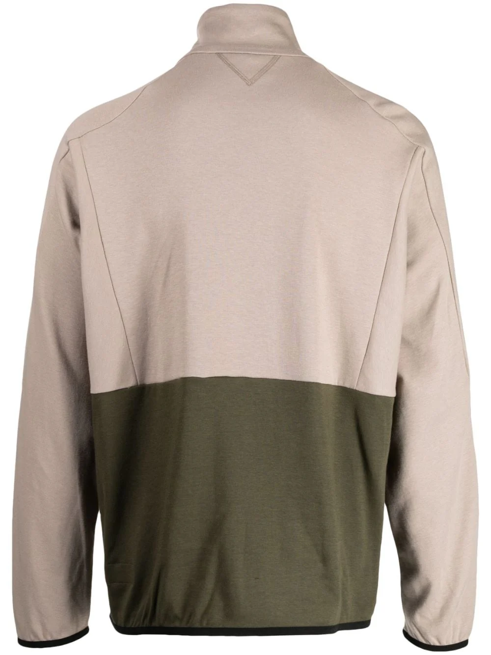 Two-Tone High-Neck Sweater - Image 2