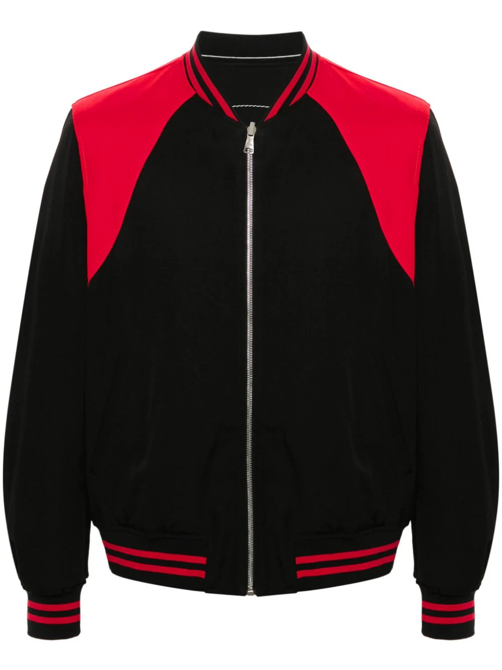 Two-Tone Reversible Bomber Jacket