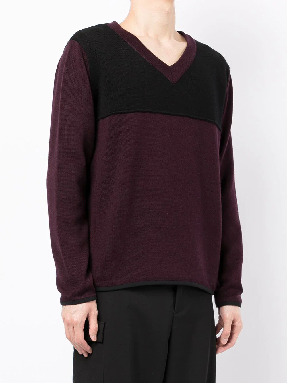 V-Neck Knit Jumper - Image 3
