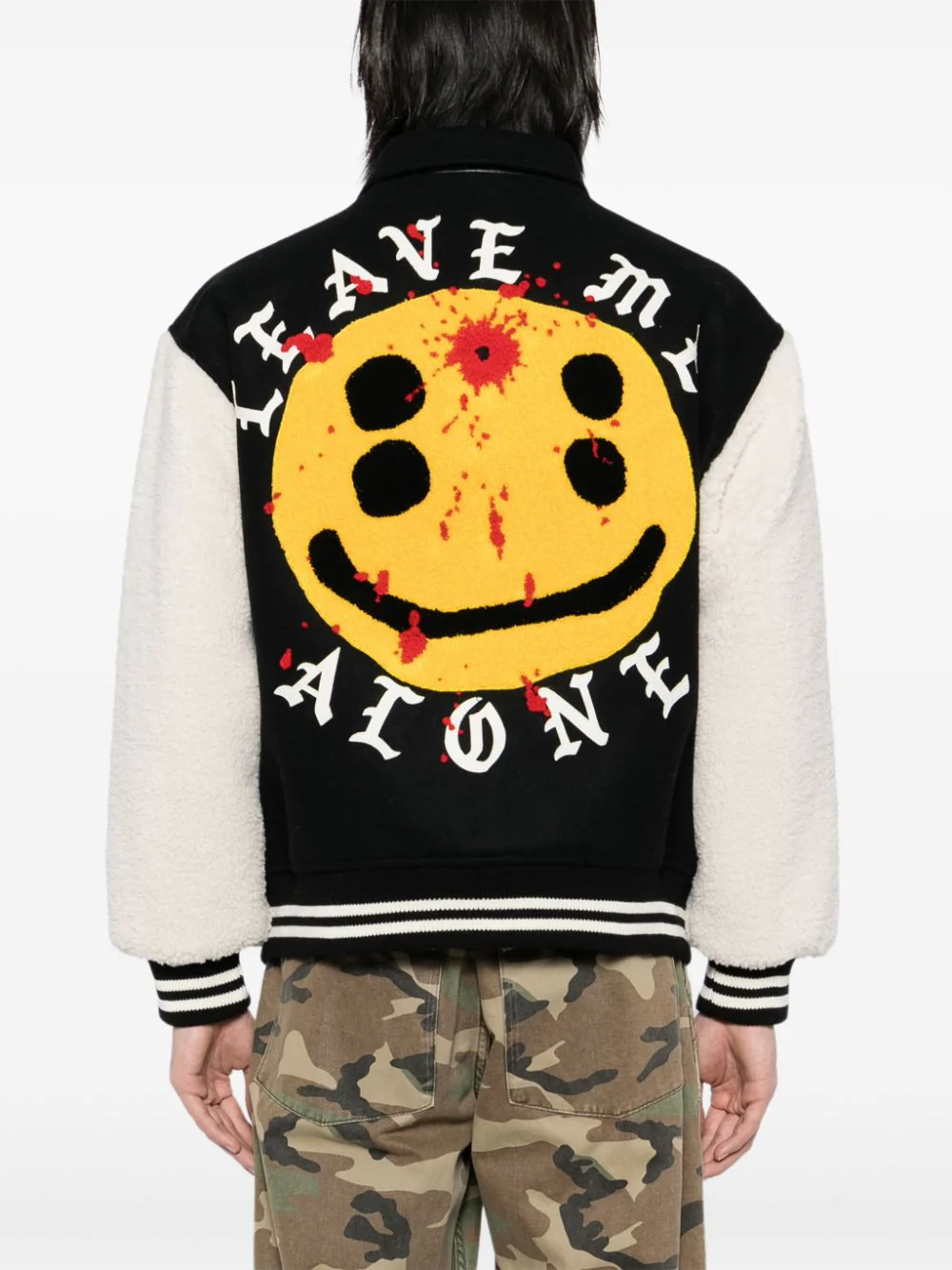 X Cactus Plant Flea Market Varsity Jacket - Image 4