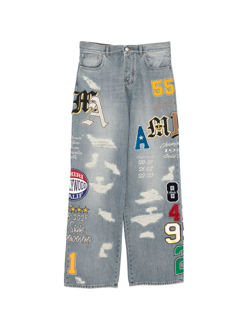 Varsity-Patch Jeans