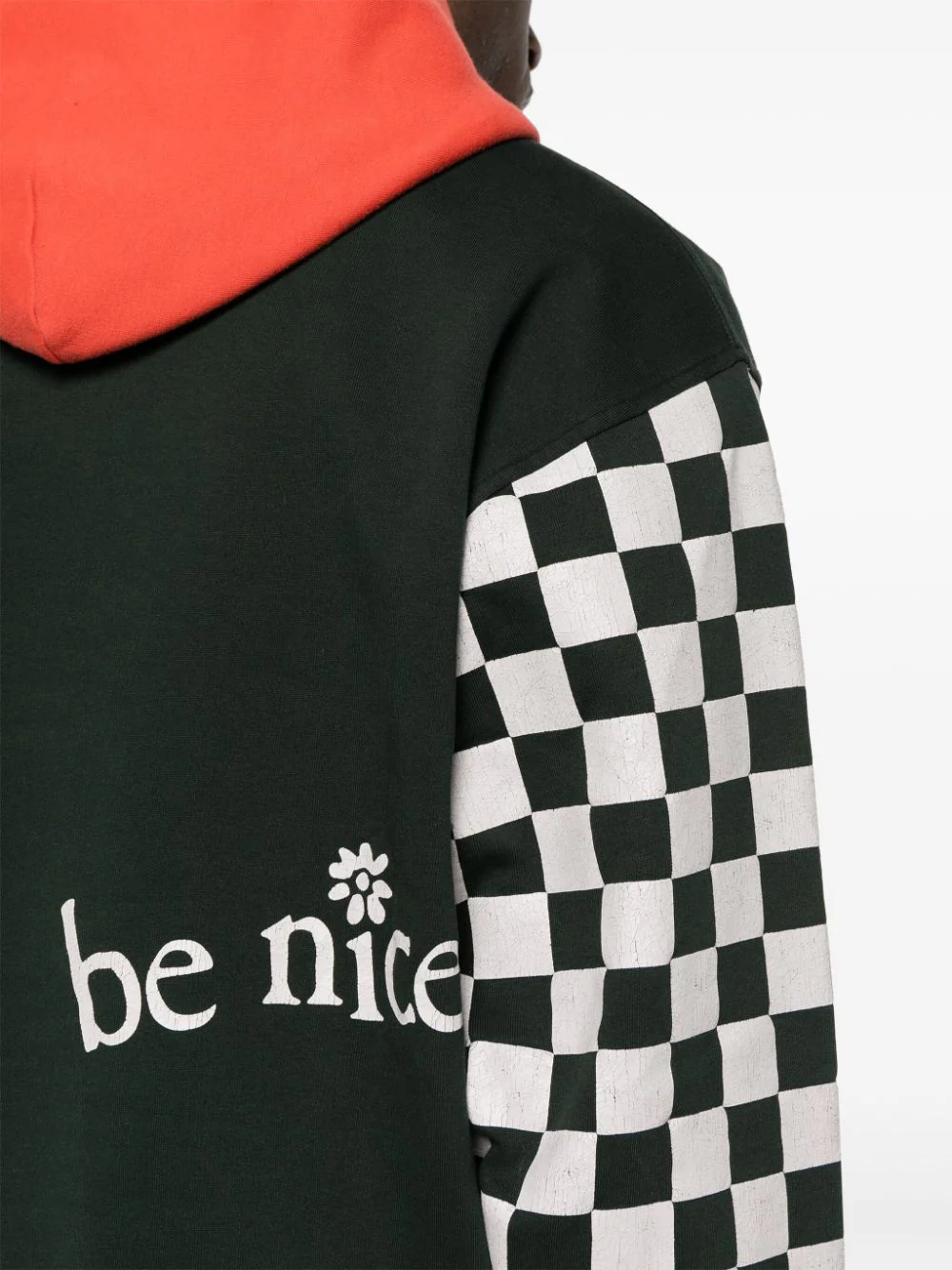 Venice-Print Colour-Block Hoodie - Image 4