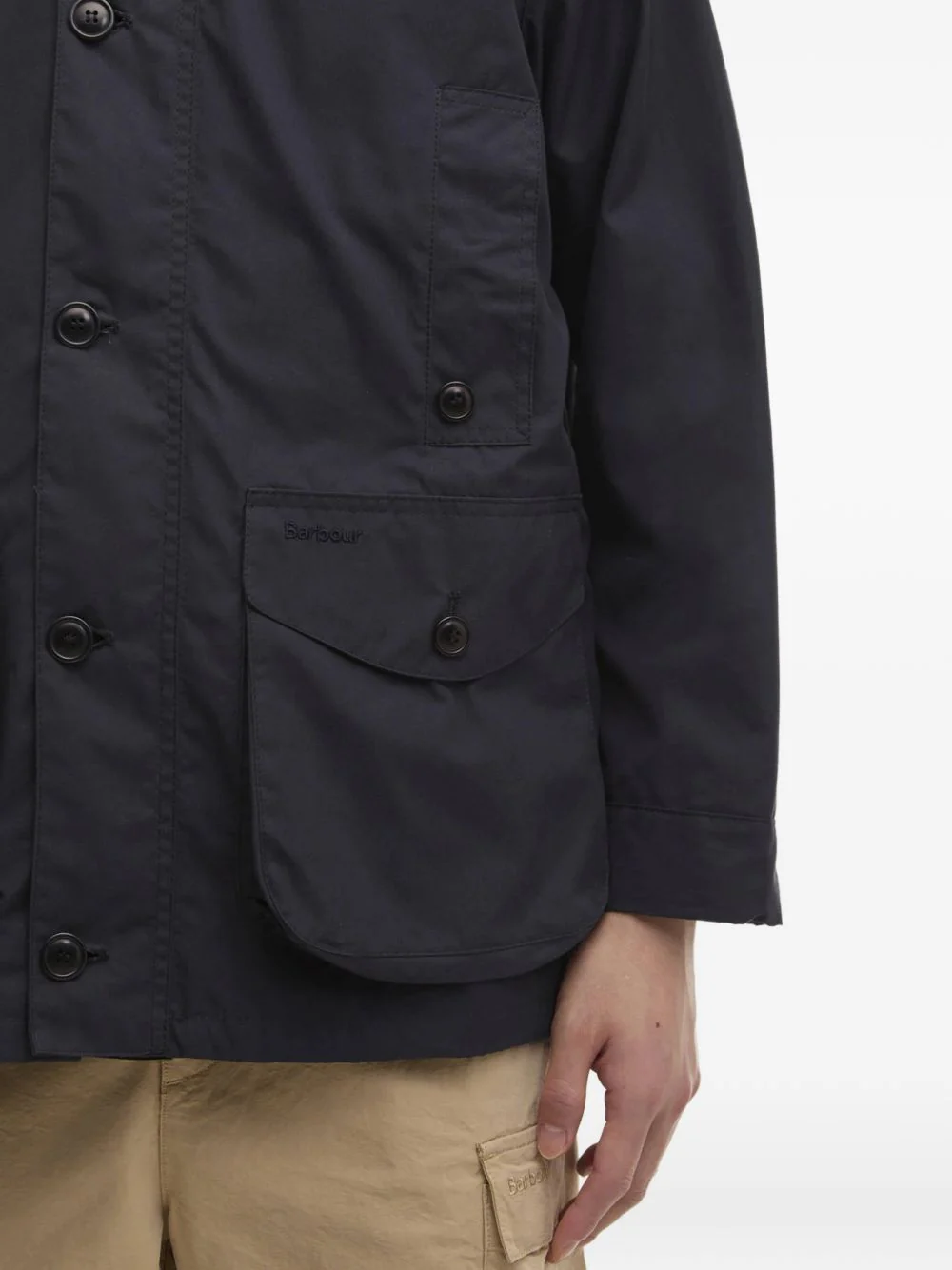 Ventile Hooded Corduroy-Collar Jacket - Image 3