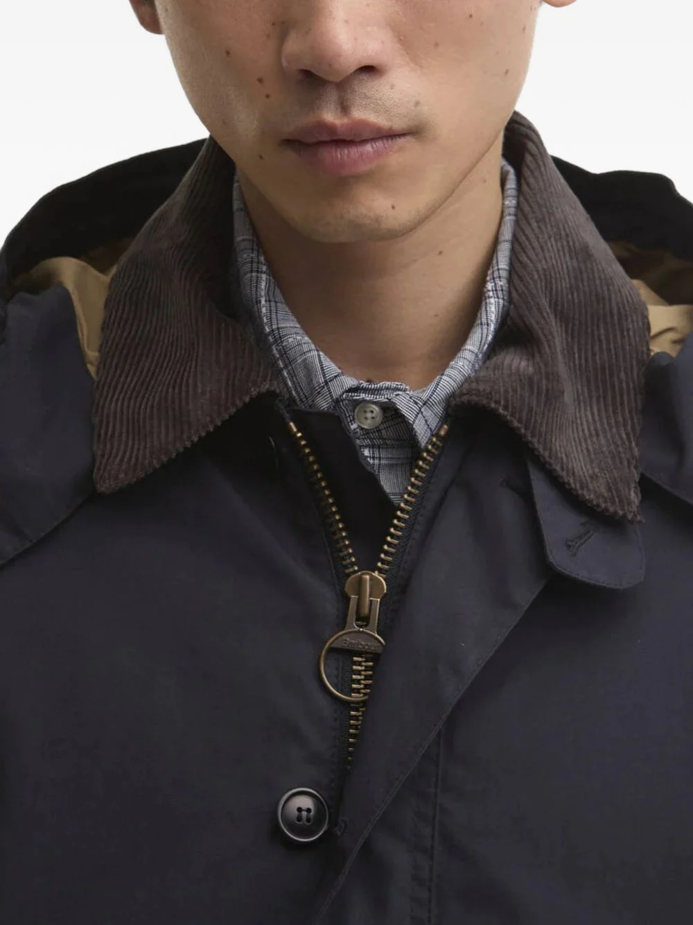 Ventile Hooded Corduroy-Collar Jacket - Image 4