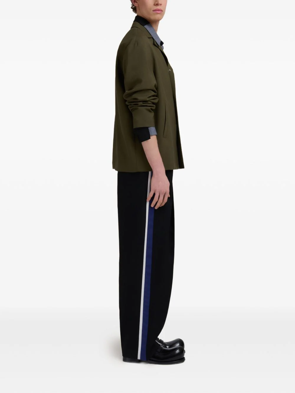 Virgin Wool Straight-Leg Trousers - Image 5