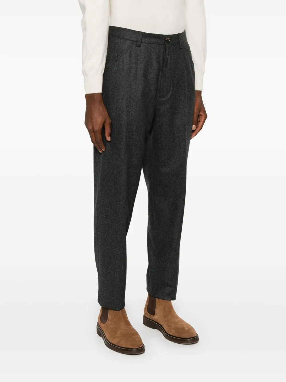Virgin Wool Trousers - Image 3