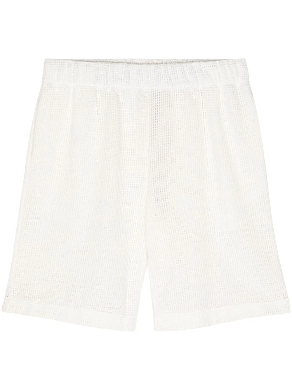 Waffle-Pattern Deck Shorts