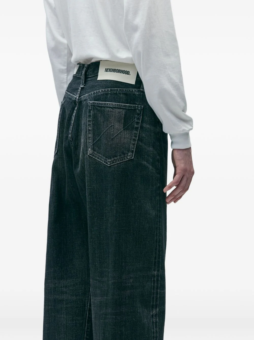 Washed Cotton Jeans - Image 2