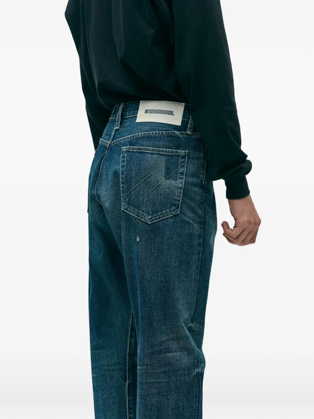 Washed Cotton Jeans - Image 3