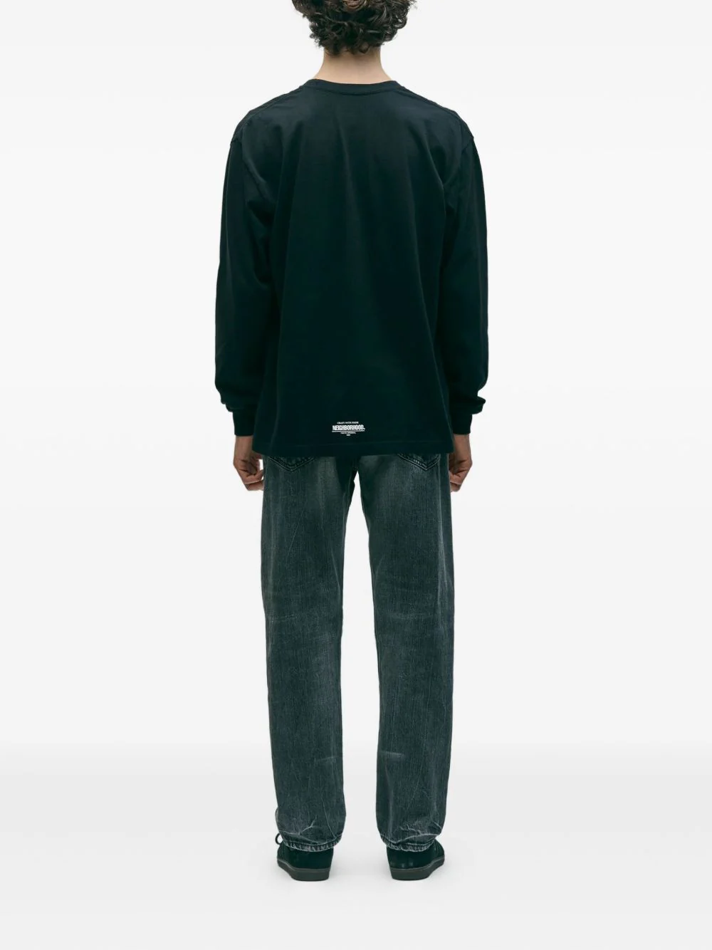 Washed-Effect Five-Pocket Jeans - Image 5