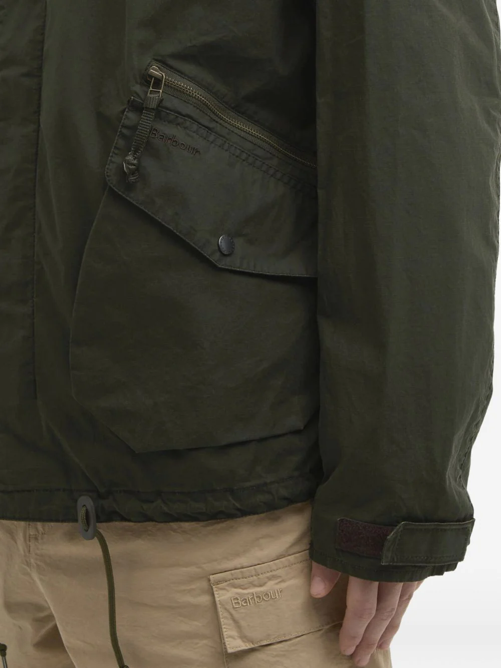 Westoe Hooded Pocket Cotton Jacket - Image 2