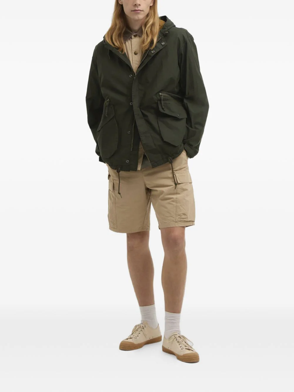 Westoe Hooded Pocket Cotton Jacket - Image 3