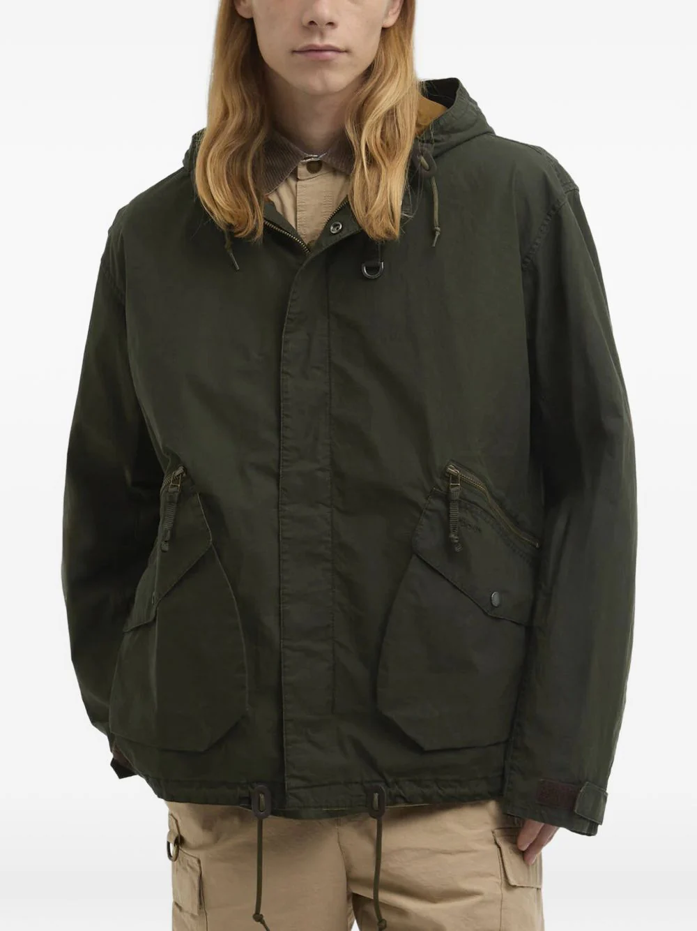 Westoe Hooded Pocket Cotton Jacket - Image 5