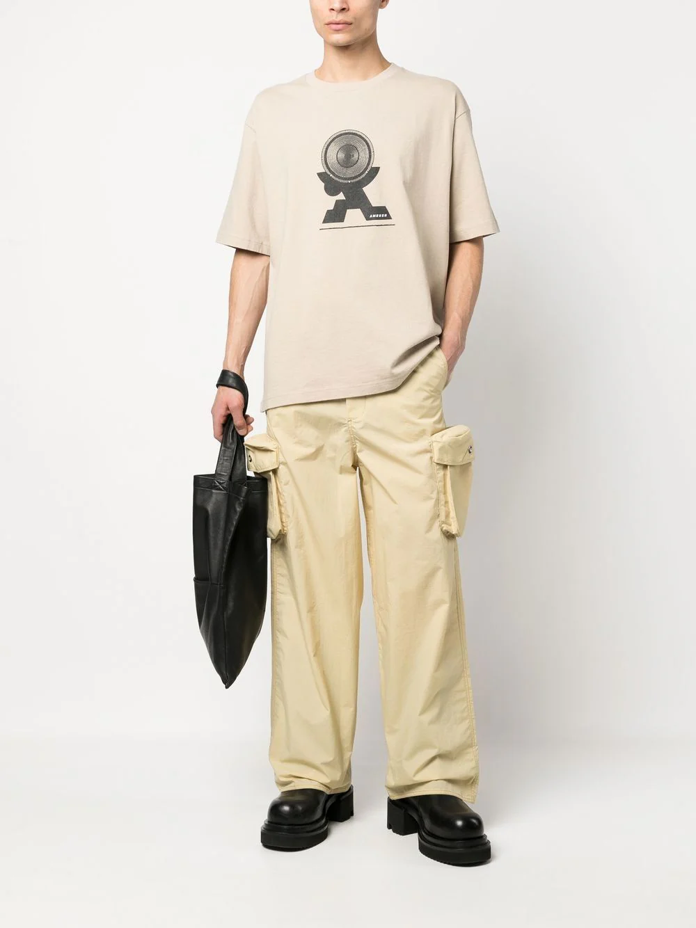 Wide-Leg Cargo Trousers - Image 4