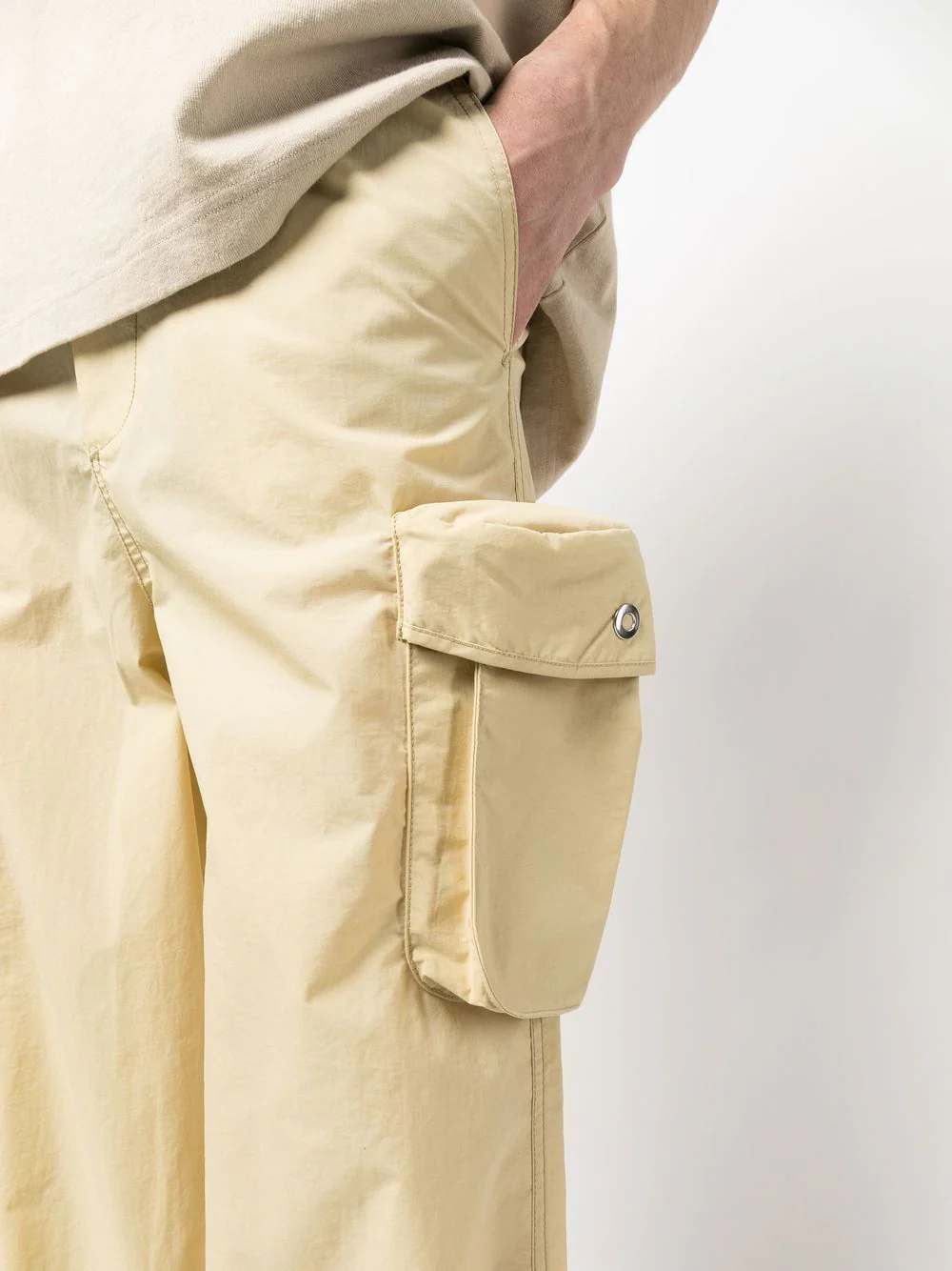 Wide-Leg Cargo Trousers - Image 5