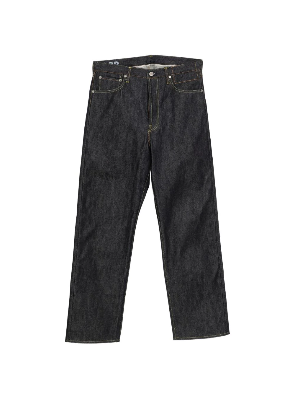 Wide Unwashed Trousers